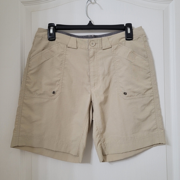 Alpine Design Size 6 Khaki Colored Nylon Shorts, Gently Used Condition - Picture 1 of 8